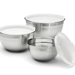Cuisinart Mixing Bowl Set, Stainless Steel, 3-Piece, CTG-00-SMB