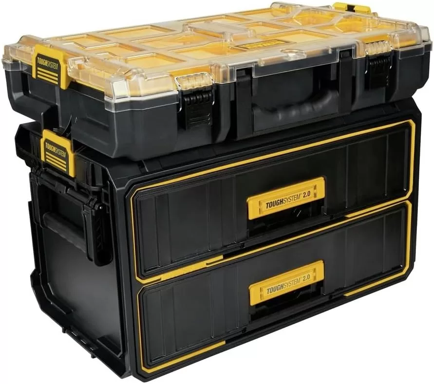 DEWALT ToughSystem Tool Organizer, 2.0 Full-Size, 10 Compartments (DWST08040)