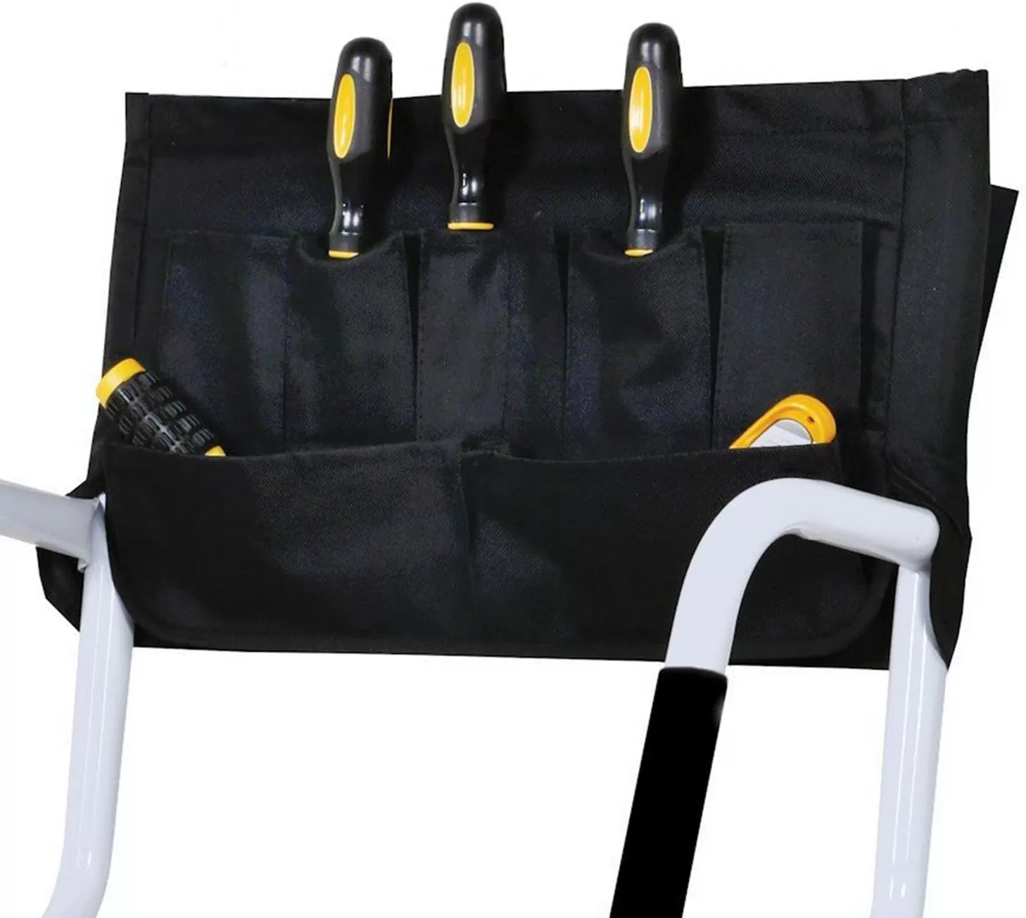 EdMaxwell 4 Step Ladder with Handrails 500 lb Capacity Step Stool Folding Portable Ladders