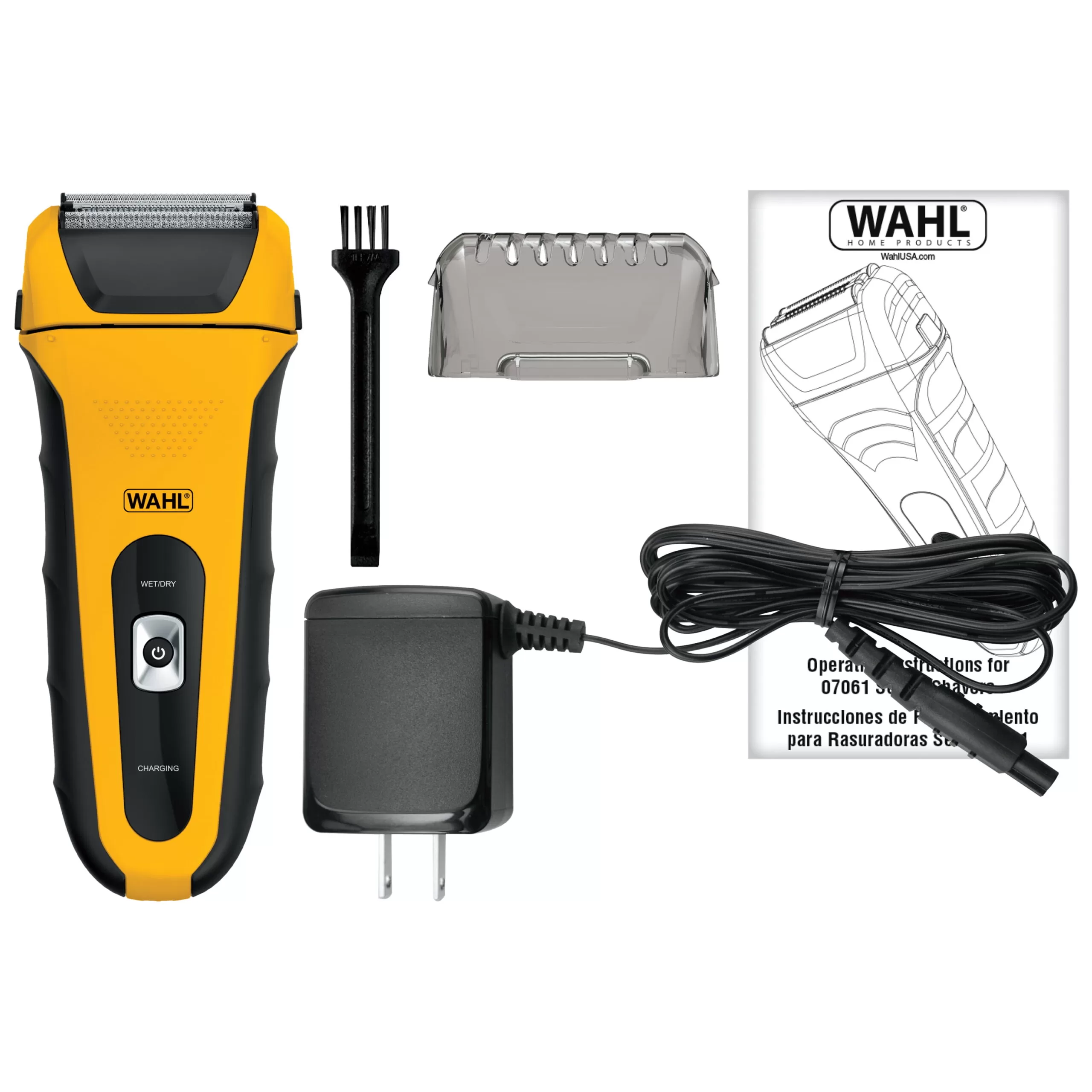 Wahl LifeProof Foil Shaver for Men, Electric Shaver, Rechargeable WaterProof Wet/Dry Lithium ion with Precision Trimmers