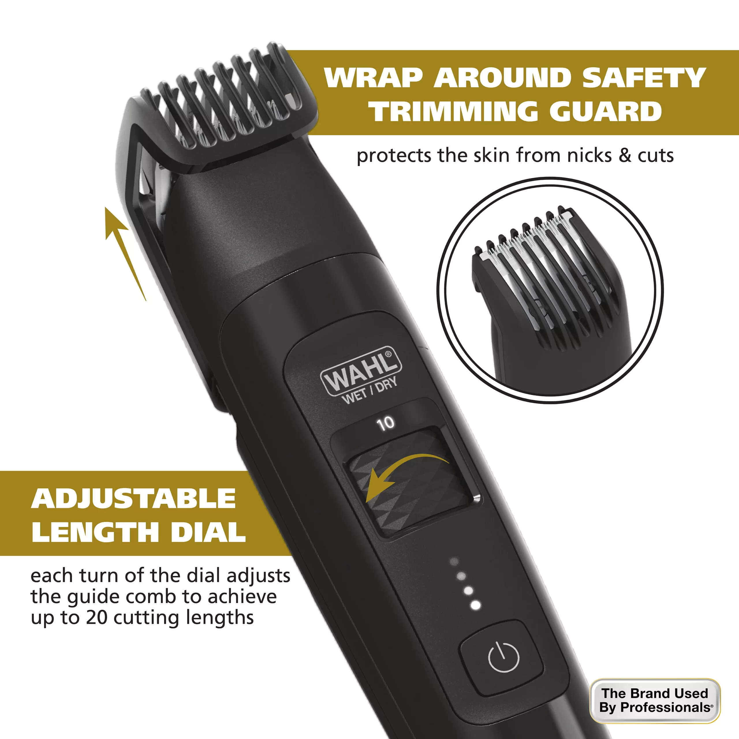 Wahl Manscaper Lithium Ion Body Groomer Kit, Men - 5618-100
