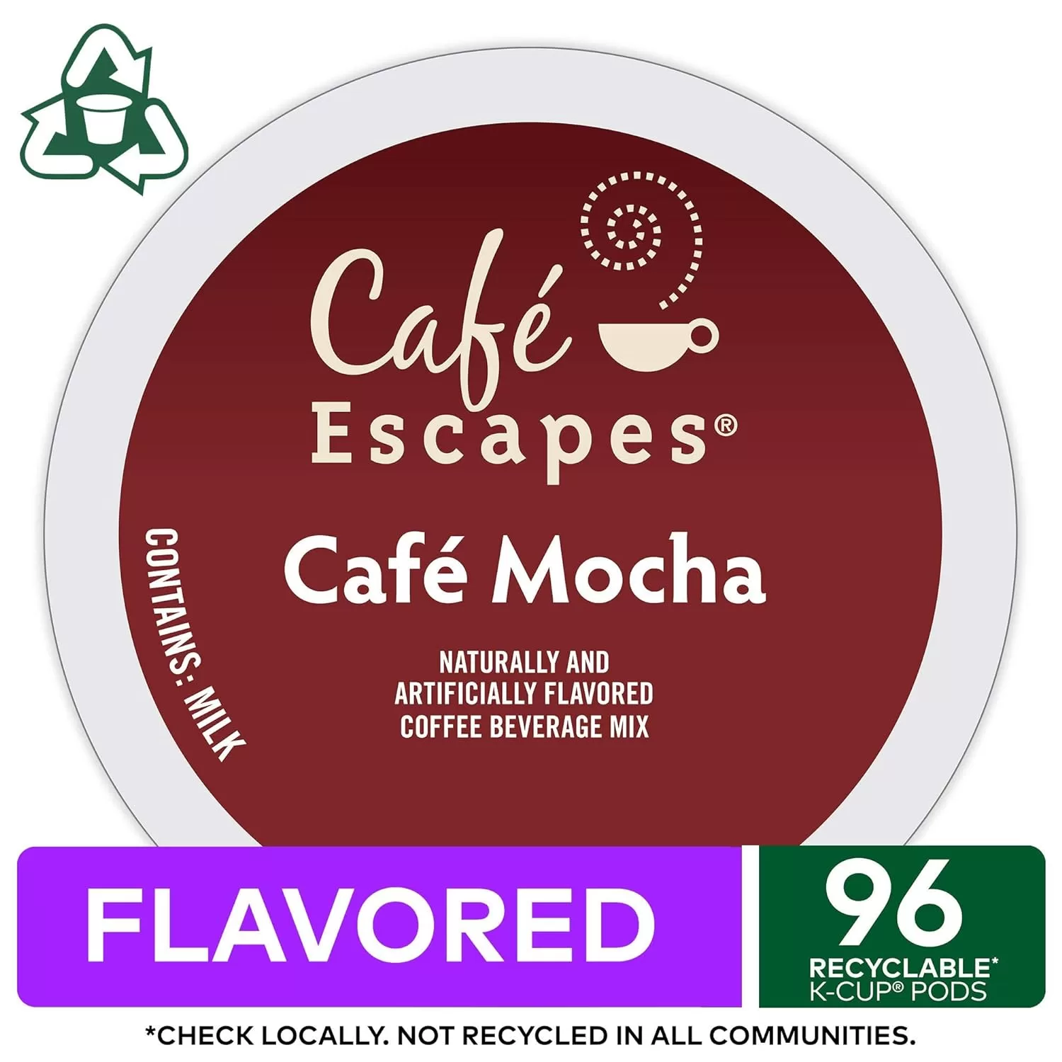 Café Escapes 96 Café Mocha K-Cups