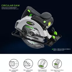 GALAX PRO 12A 5500RPM Corded Circular Saw