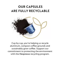 Nespresso Capsules OriginalLine, 50 Count Espresso Coffee Pods, Brews 3.7 ounce and 1.35 ounce (ORIGINALLINE ONLY)