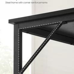 VASAGLE 39.4 Inch Computer Desk, Home Office Small Study Workstation