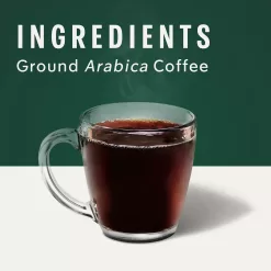 Starbucks K-Cup Coffee Pods, Medium Roast Coffee, Half-Caff House Blend For Keurig Brewers, 100% Arabica, 6 Boxes (60 Pods Total)