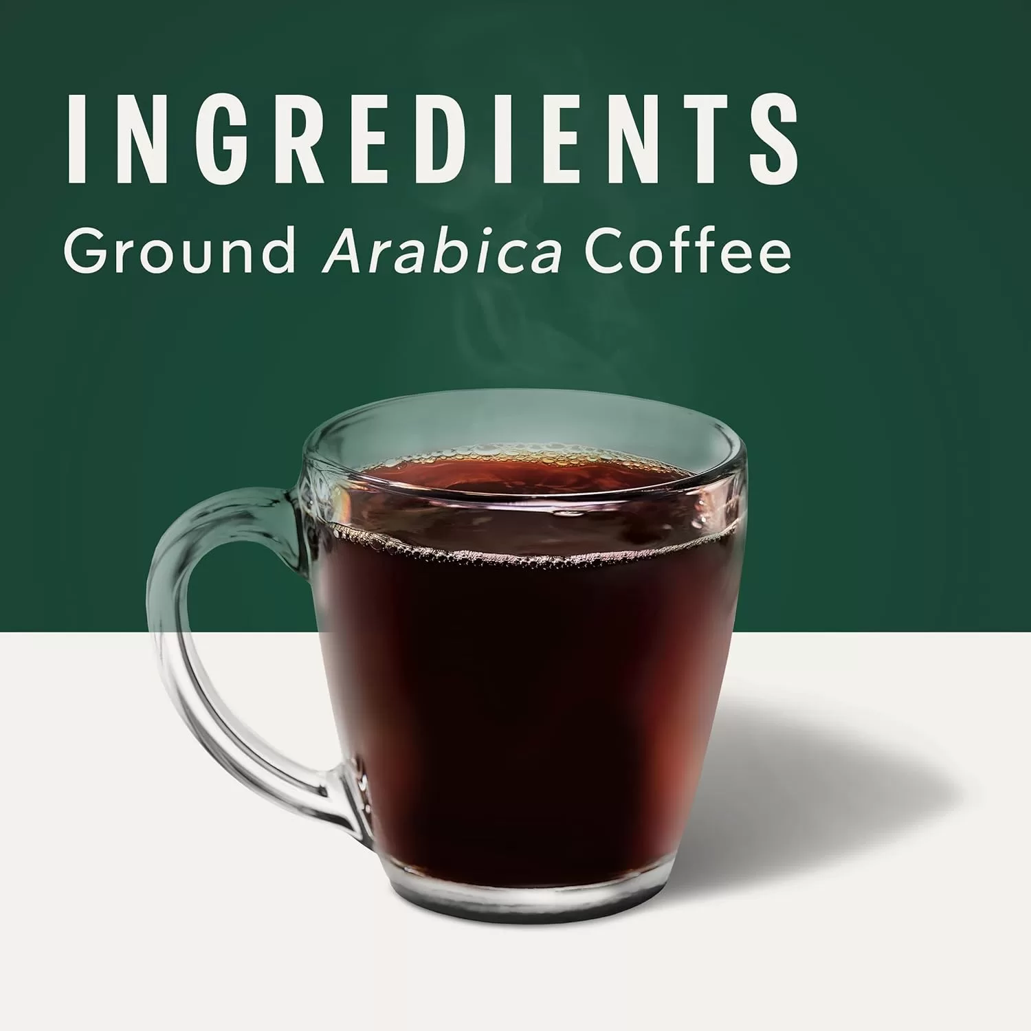 Starbucks K-Cup Coffee Pods, Medium Roast Coffee, Half-Caff House Blend For Keurig Brewers, 100% Arabica, 6 Boxes (60 Pods Total)
