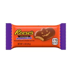 REESE'S Milk Chocolate Peanut Butter Pumpkins, Halloween Candy Packs, 1.2 oz (36 count)