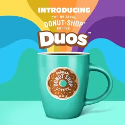 The Original Donut Shop Duos Coconut + Mocha Keurig Single-Serve K-Cup Pods, Medium Roast Coffee, 12 Count (Pack of 6)