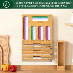 Calmbee 9 IN 1 Storage Bag Organizer for Kitchen Drawer