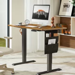 Marsail Standing Desk Adjustable Height 48x24 Inch, Electric Standing Desk