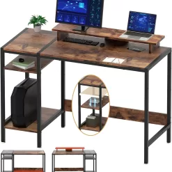 MINOSYS Gaming/Computer Desk - 47” Home Office Small Desk
