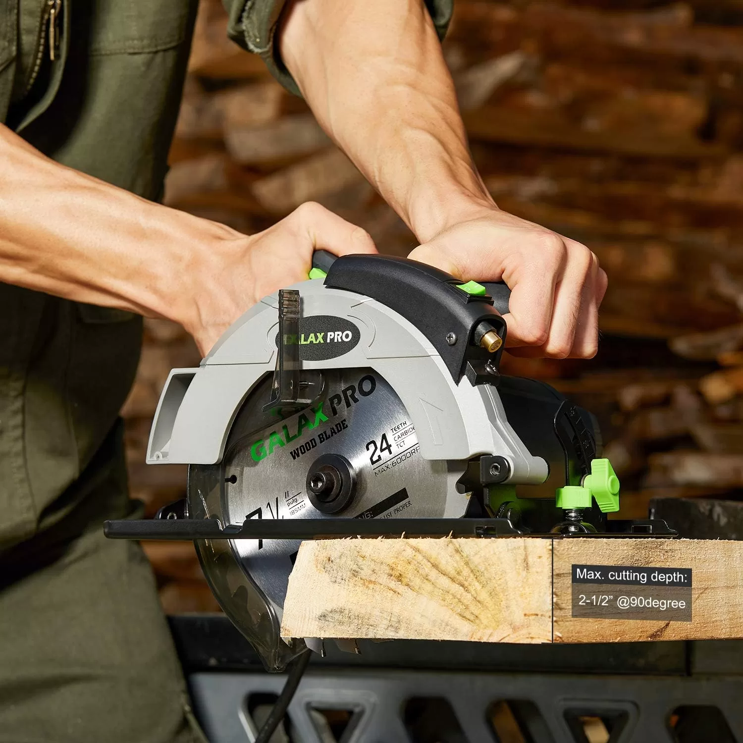 GALAX PRO 12A 5500RPM Corded Circular Saw