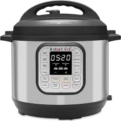 Instant Pot Duo 7-in-1 Electric Pressure Cooker, Slow Cooker, Rice Cooker, Steamer, Sauté, Yogurt Maker, Warmer & Sterilizer, Stainless Steel, 6 Quart