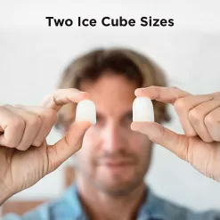 Silonn Ice Makers Countertop, 9 Cubes Ready in 6 Mins, 26lbs in 24Hrs