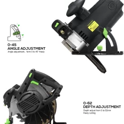 GALAX PRO 12A 5500RPM Corded Circular Saw