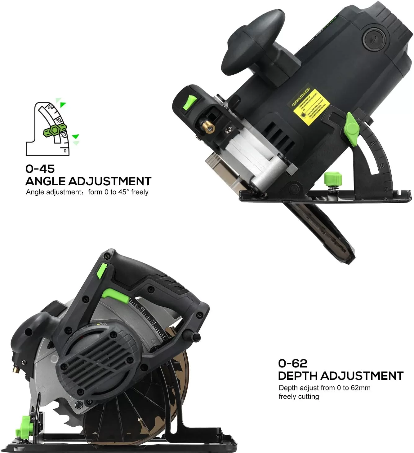 GALAX PRO 12A 5500RPM Corded Circular Saw