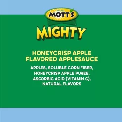 Mott's Mighty Honeycrisp Apple Applesauce, 3.9 oz cups (Pack of 72)