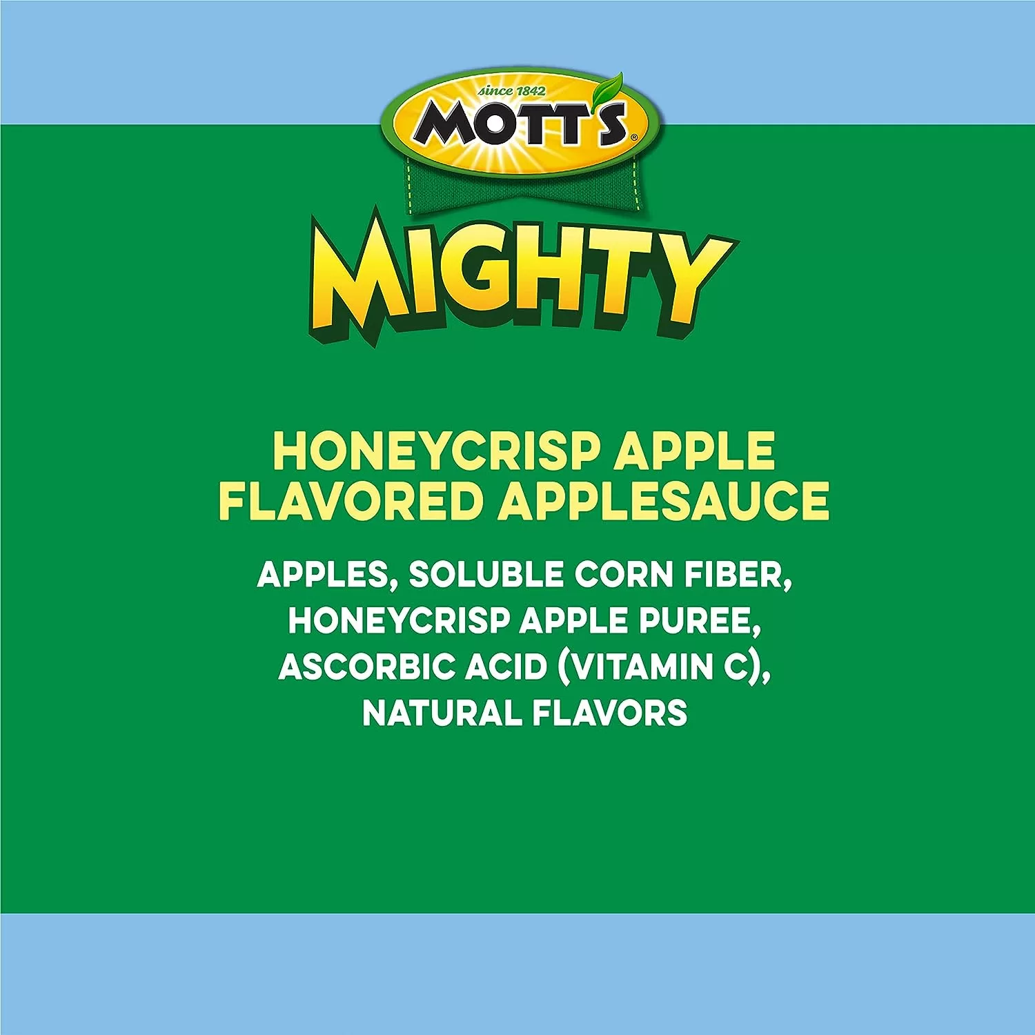 Mott's Mighty Honeycrisp Apple Applesauce, 3.9 oz cups (Pack of 72)