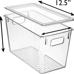 ClearSpace Plastic Storage Bins with Lids