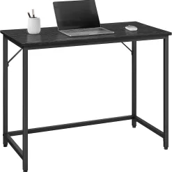 VASAGLE 39.4 Inch Computer Desk, Home Office Small Study Workstation