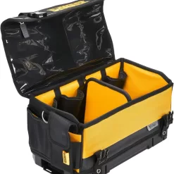 DEWALT TSTAK Tool Bag, 16-inch Durable Tote with Tool Organizer and Hard Bottom (DWST17623)