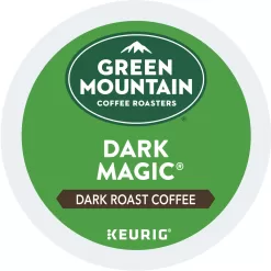 Green Mountain Coffee Roasters Dark Magic Coffee, Keurig Single-Serve K-Cup pods, Dark Roast, 24 Count, Pack of 4