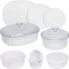 CorningWare French White 12-Pc Ceramic Bakeware Set