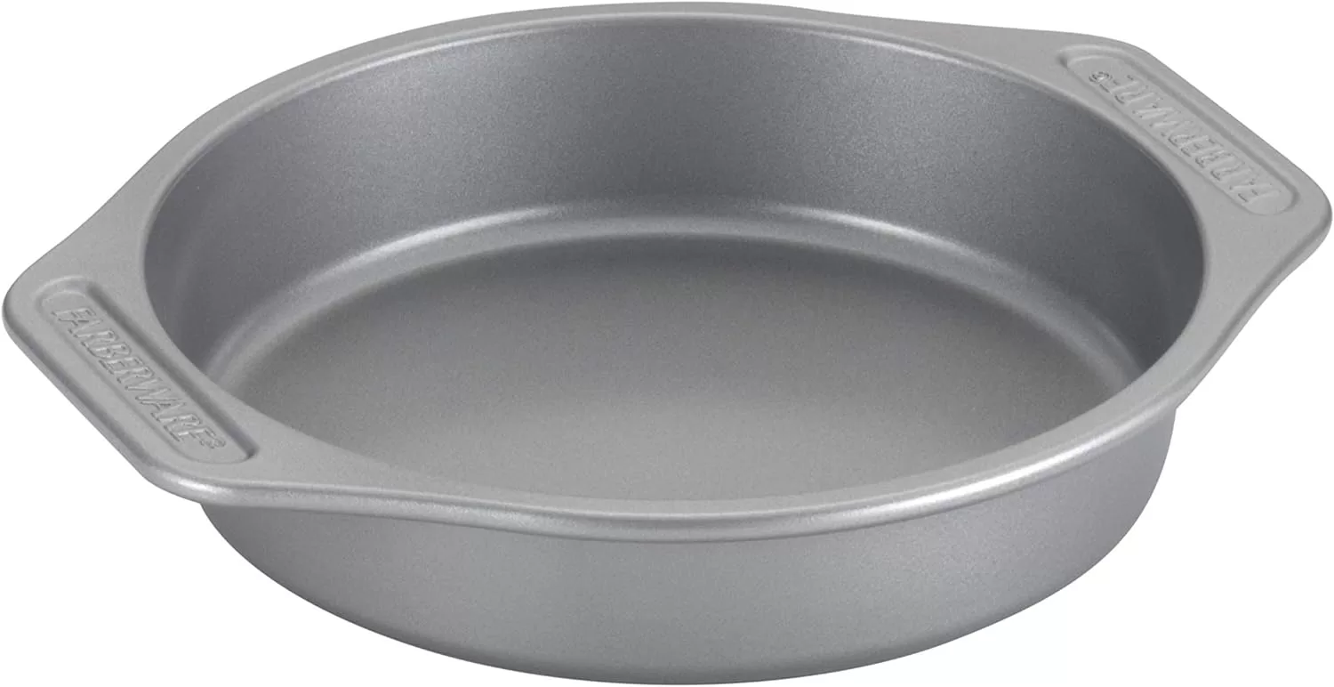Farberware Nonstick Steel Bakeware Set, 10-Piece Set, Gray