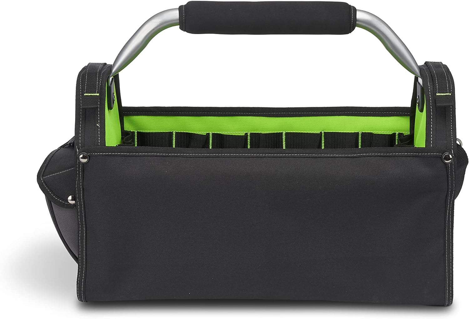 AWP 18 Inch Pro Tool Tote with Rotating Handle for Easy Tool Access, Water-Resistant Construction
