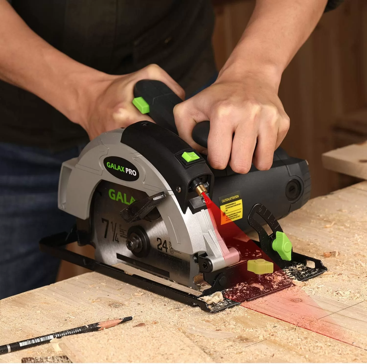 GALAX PRO 12A 5500RPM Corded Circular Saw