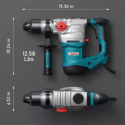 ENEACRO 1-1/4 Inch SDS-Plus 13 Amp Heavy Duty Rotary Hammer Drill