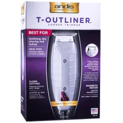Andis Professional T-Outliner Trimmer+ bonus Attachment Combs #23575