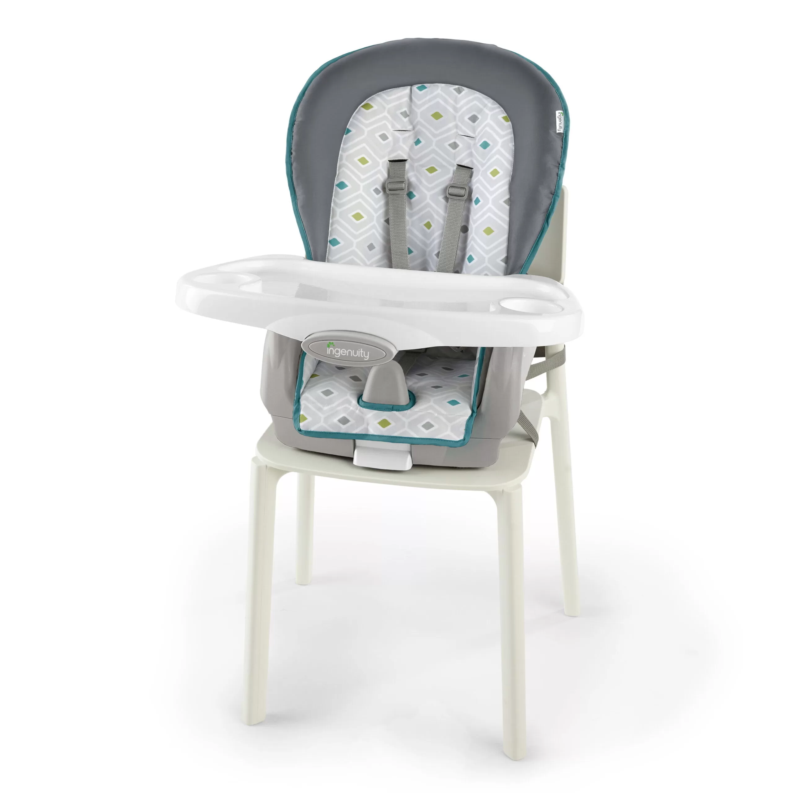 Ingenuity Trio 3-in-1 High Chair, Toddler Chair, and Booster, For Ages 6 Months and Up, Unisex - Nash