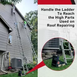 Ladder Leveler,Pitch Hopper, Ladder Stabilizer, Stair Ladder with Storage