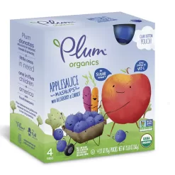 Plum Organics, Smoothie Mashups, 3.17 Ounce Pouch (24 Total) Packaging May Vary
