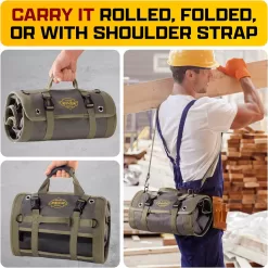 The Ryker Bag PRO Official Tool Roll Organizer