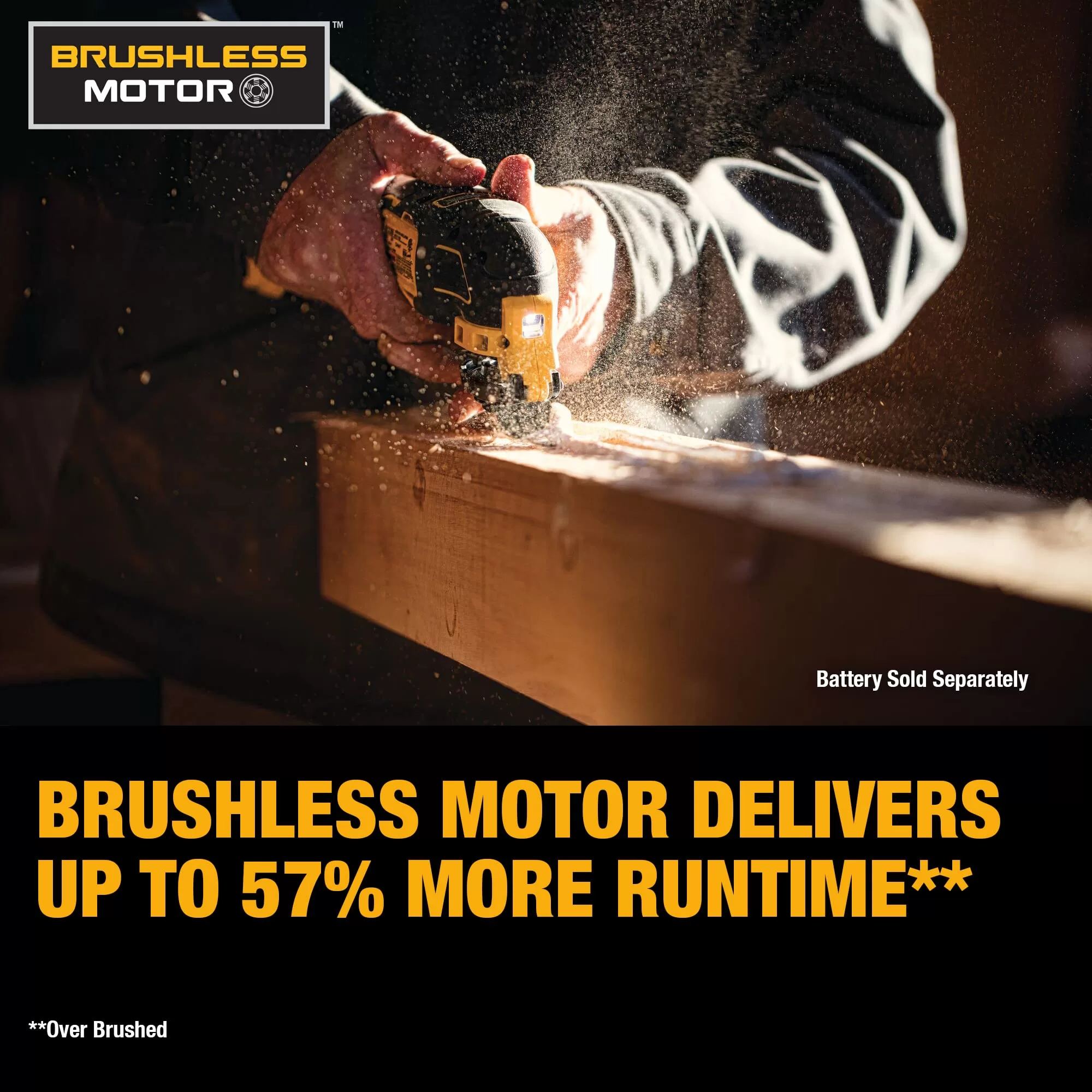 DEWALT ATOMIC 20V MAX* Oscillating Tool, Cordless, Oscillating, Tool only (DCS354B)