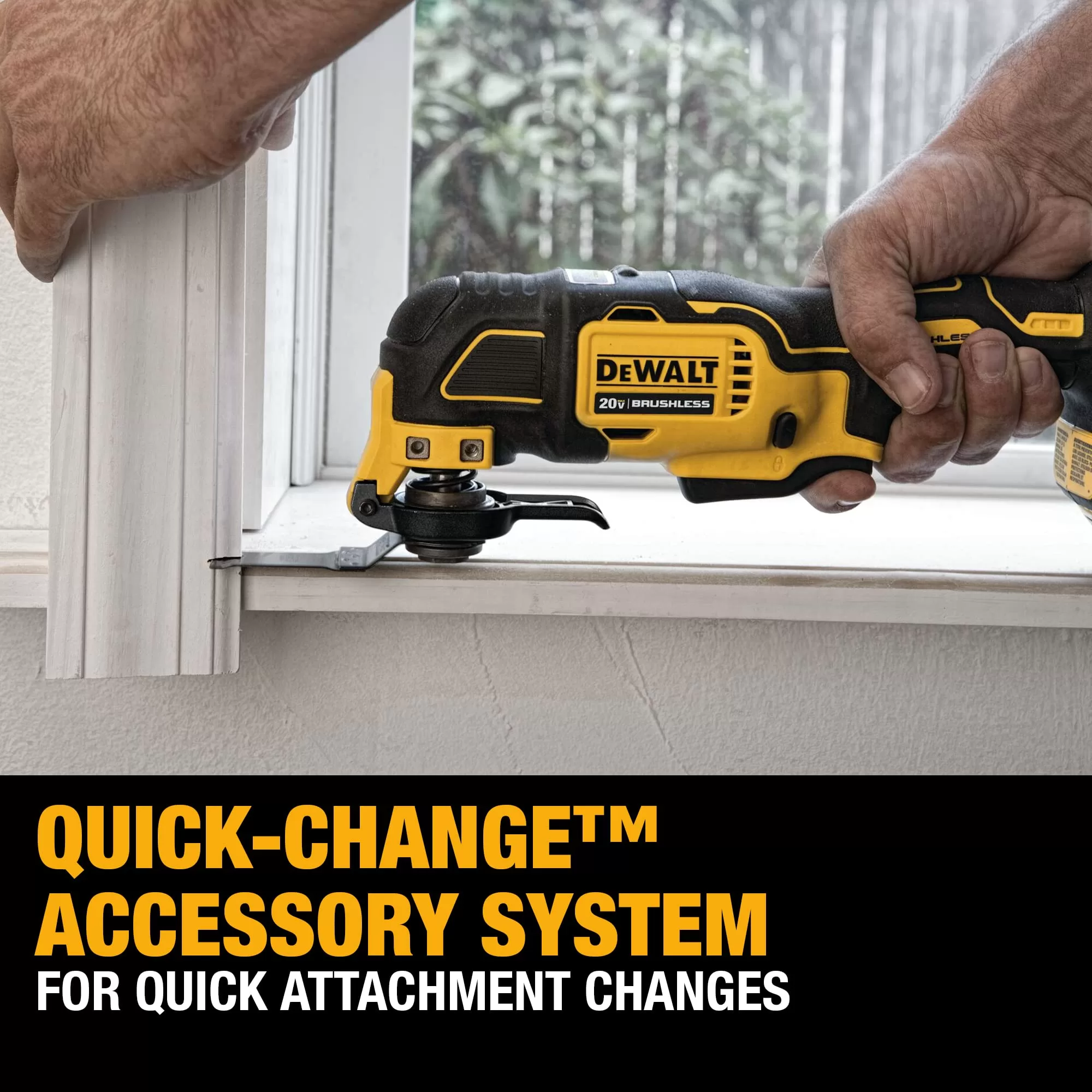DEWALT ATOMIC 20V MAX* Oscillating Tool, Cordless, Oscillating, Tool only (DCS354B)