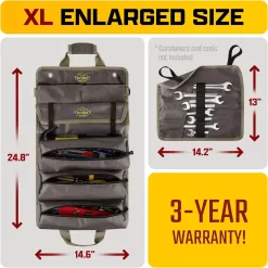 The Ryker Bag PRO Official Tool Roll Organizer