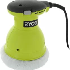 Ryobi RB61G 6 Inch Corded 120 Volt AC, .5 Amp 4,800 OPM Swirl-Free Orbital Buffer