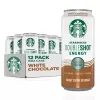 Starbucks, Doubleshot Energy Drink, White Chocolate, 15 Fl Oz (Pack of 12)