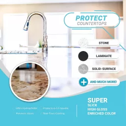 Lifeproof Home Ceramic Coating Spray Kit - Shine, Seal, & Protect Stainless Steel, Appliances, Countertops, Glass