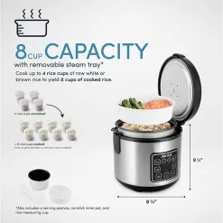 Aroma Housewares ARC-914SBD Digital Cool-Touch Rice Grain Cooker