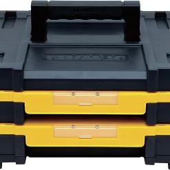 DEWALT TSTAK Tool Storage Organizer with Double Drawers, Holds Up to 16.5 lbs. (DWST17804)