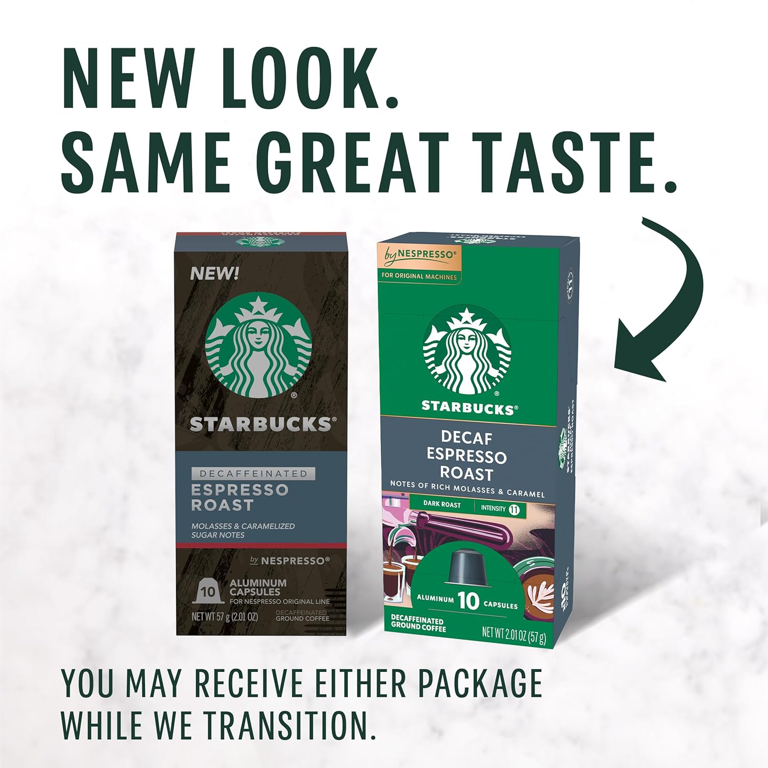 Starbucks by Nespresso Decaf Dark Roast Espresso (50-count single serve capsules, compatible with Nespresso Original Line System) - Image 4