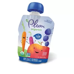 Plum Organics, Smoothie Mashups, 3.17 Ounce Pouch (24 Total) Packaging May Vary
