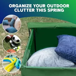 YardStash Outdoor Storage Box (Waterproof) – XL Green