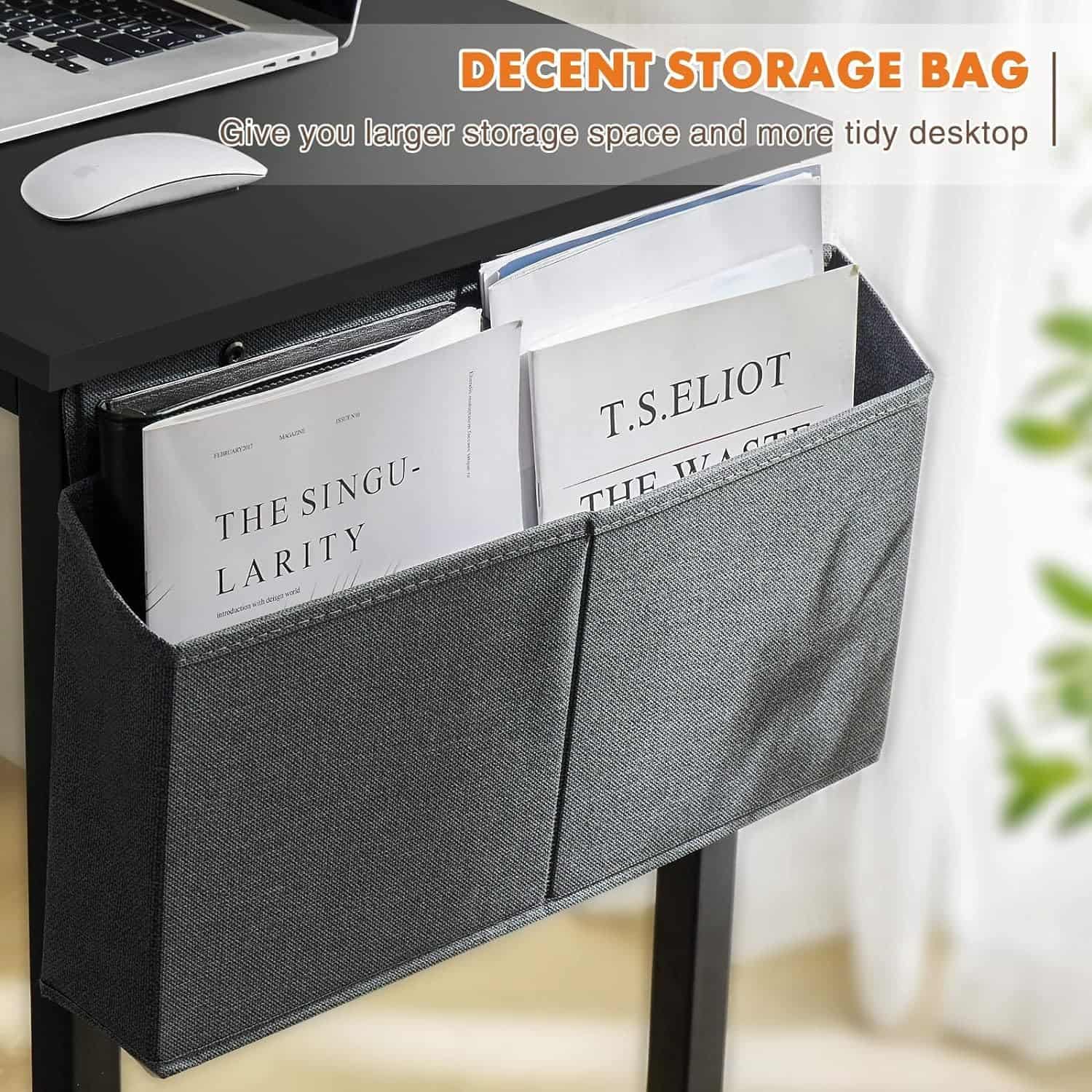 Sweetcrispy Desk- Computer Office Small Desk 32 Inch Writing Study Work Desk Home Office Desks - Black