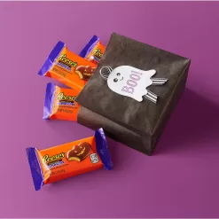 REESE'S Milk Chocolate Peanut Butter Pumpkins, Halloween Candy Packs, 1.2 oz (36 count)